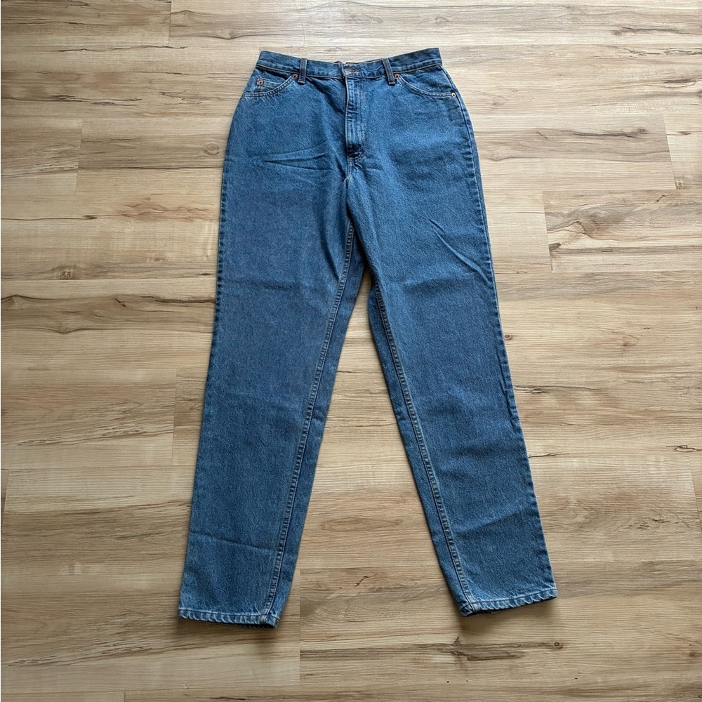 Levi’s 631 Orange Tab Vintage Blue Denim Jeans Classic Every Garment Guaranteed
